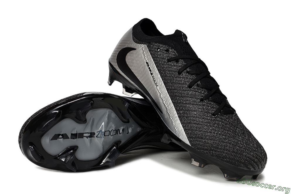 Nike Air Zoom Mercurial Vapor 16 Elite FG Football Boots - Black/Silver 0