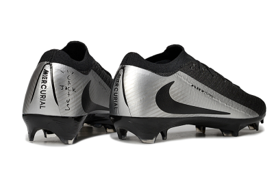 Nike Air Zoom Mercurial Vapor 16 Elite FG Football Boots - Black/Silver