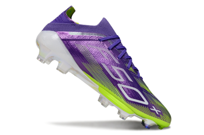 Adidas F50+ Elite Lightstrike Pro FG Football Boots - Purple/Yellow/White