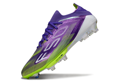 Adidas F50+ Elite Lightstrike Pro FG Football Boots - Purple/Yellow/White