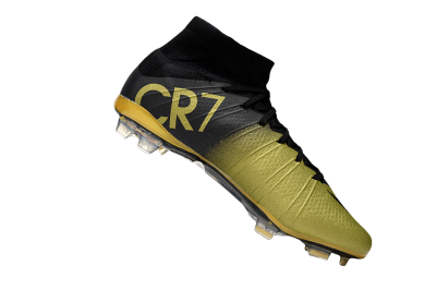 Nike Mercurial Superfly 4 CR7 FG Football Boots - Gold/Black
