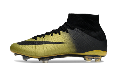 Nike Mercurial Superfly 4 CR7 FG Football Boots - Gold/Black