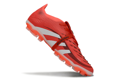 Adidas Predator Elite Foldover Tongue TF Football Shoes - Red/White/Black