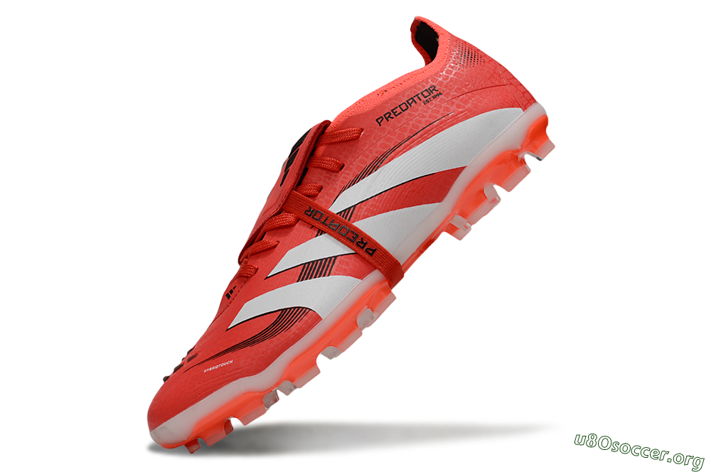 Adidas Predator Elite Foldover Tongue TF Football Shoes - Red/White/Black 5