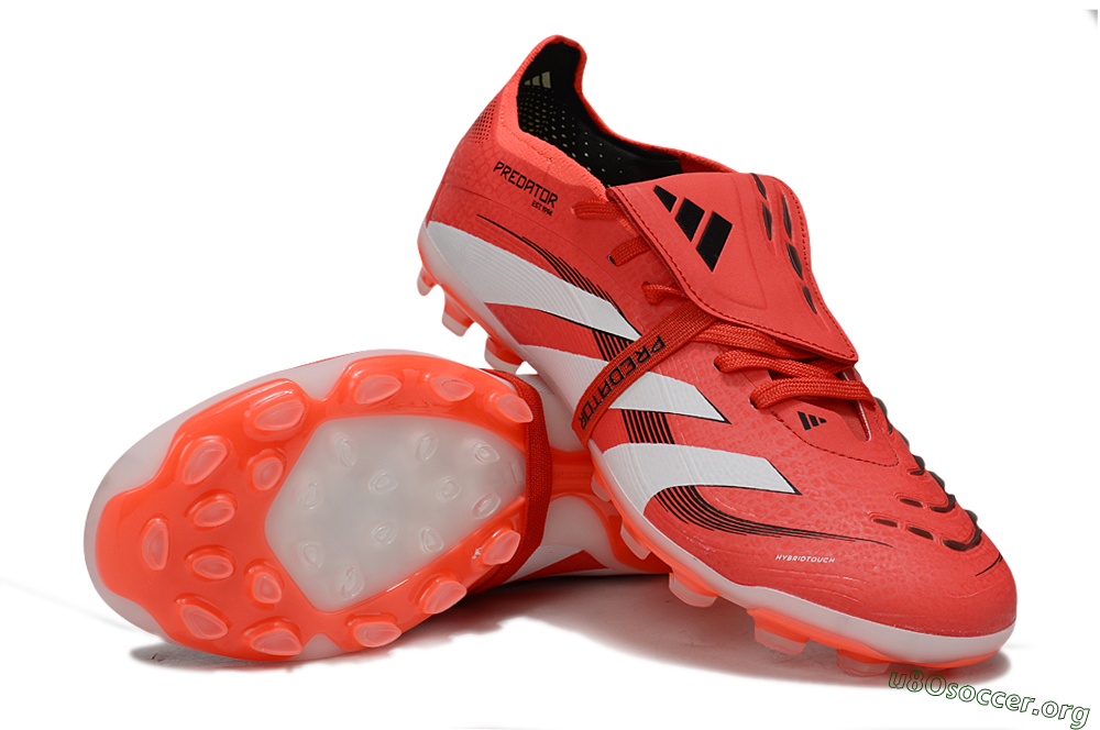 Adidas Predator Elite Foldover Tongue TF Football Shoes - Red/White/Black 0
