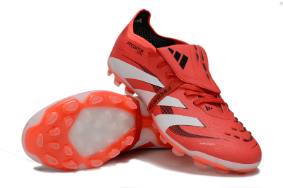 Adidas Predator Elite Foldover Tongue TF Football Shoes - Red/White/Black