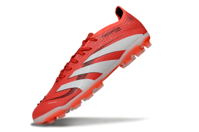 Adidas Predator 25 Elite TF Football Shoes - Red/White/Black
