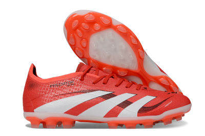 Adidas Predator 25 Elite TF Football Shoes - Red/White/Black