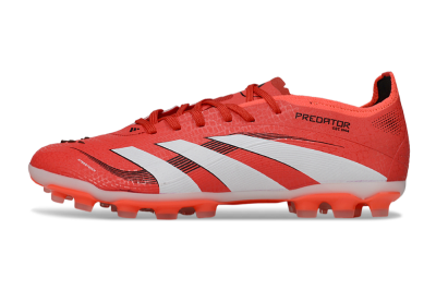 Adidas Predator 25 Elite TF Football Shoes - Red/White/Black