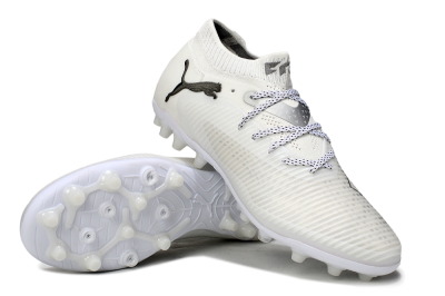 Puma Future 8 Ultimate FG Football Boots - Beige/Silver/Black