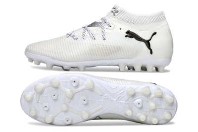 Puma Future 8 Ultimate FG Football Boots - Beige/Silver/Black