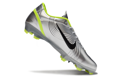 Nike Mercurial Vapor 1 FG Football Boots - Silver/Black/Yellow