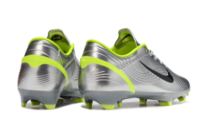 Nike Mercurial Vapor 1 FG Football Boots - Silver/Black/Yellow