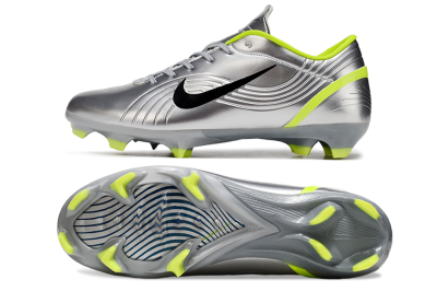 Nike Mercurial Vapor 1 FG Football Boots - Silver/Black/Yellow
