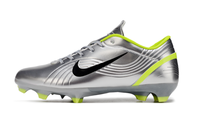 Nike Mercurial Vapor 1 FG Football Boots - Silver/Black/Yellow