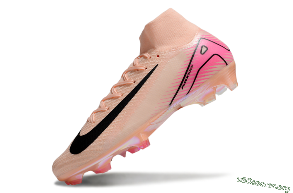 Nike Air Zoom Mercurial Superfly 10 Elite FG Football Boots - Pink/Black 5