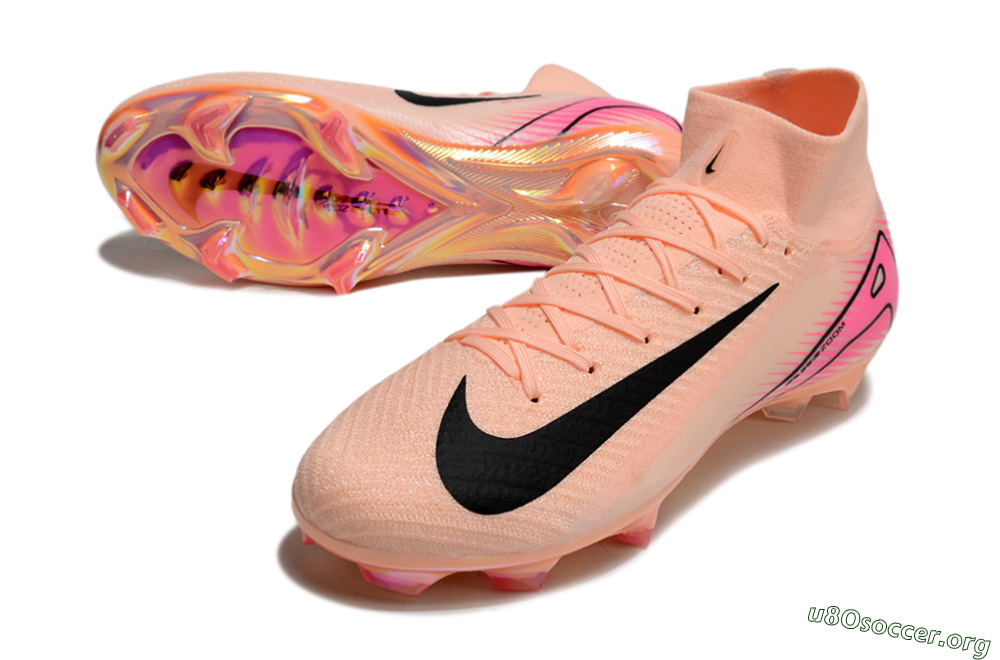Nike Air Zoom Mercurial Superfly 10 Elite FG Football Boots - Pink/Black 0