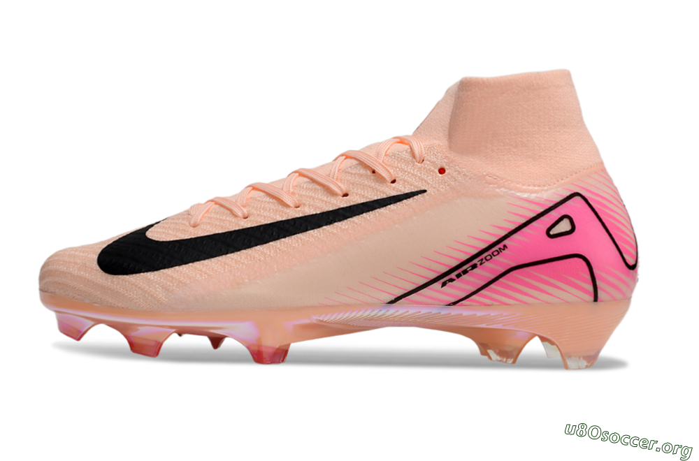 Nike Air Zoom Mercurial Superfly 10 Elite FG Football Boots - Pink/Black 3
