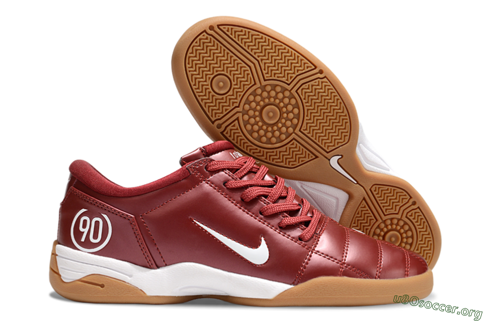 Nike Total 90 II IC Football Shoes - Red/White 2