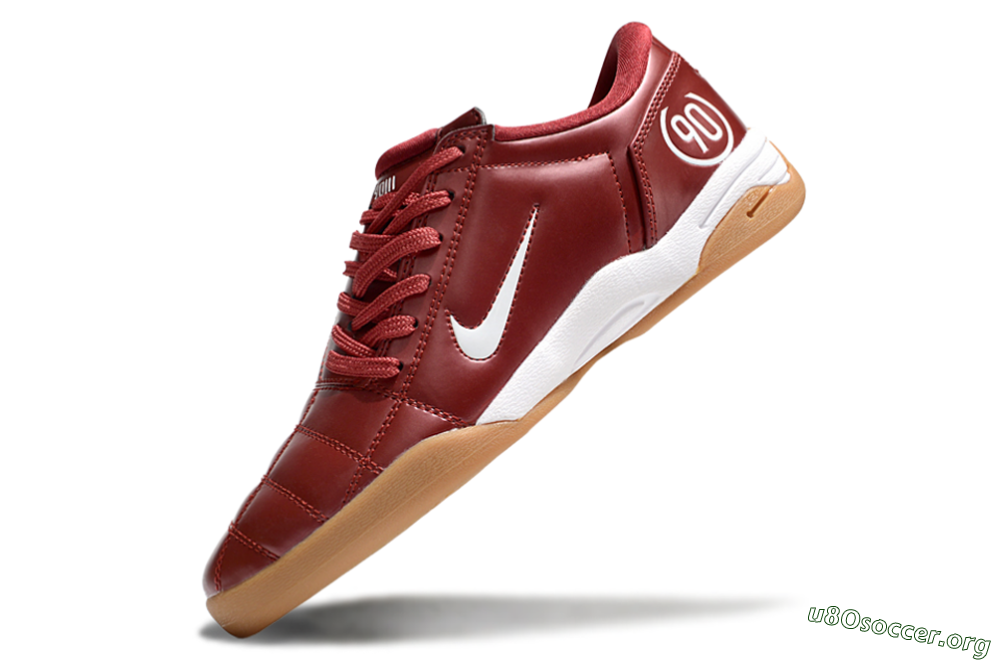 Nike Total 90 II IC Football Shoes - Red/White 5