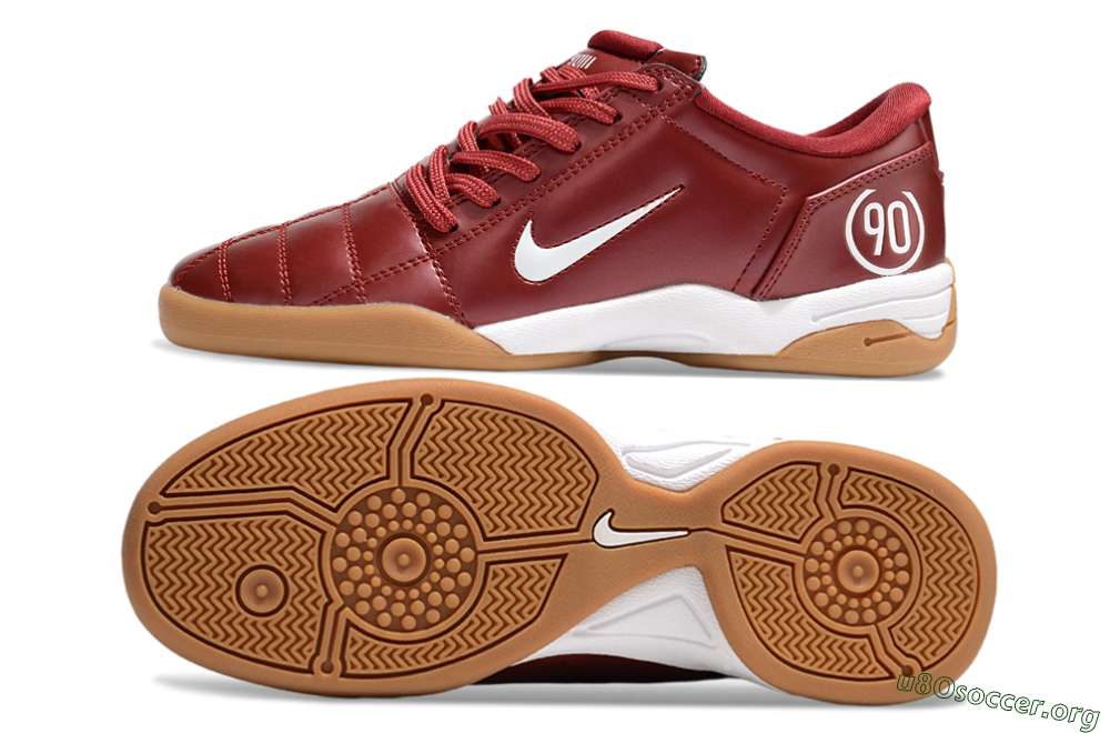 Nike Total 90 II IC Football Shoes - Red/White 1