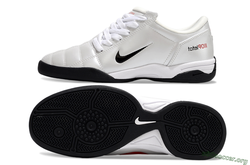 Nike Total 90 II IC Football Shoes - Beige/Black/White 1