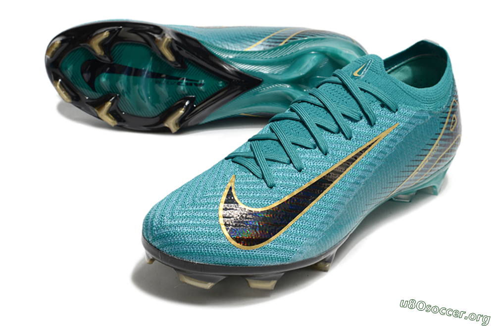 Nike Air Zoom Mercurial Vapor 16 Elite FG Football Boots - Green/Gold/Black 0