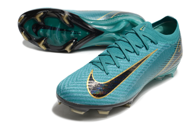 Nike Air Zoom Mercurial Vapor 16 Elite FG Football Boots - Green/Gold/Black