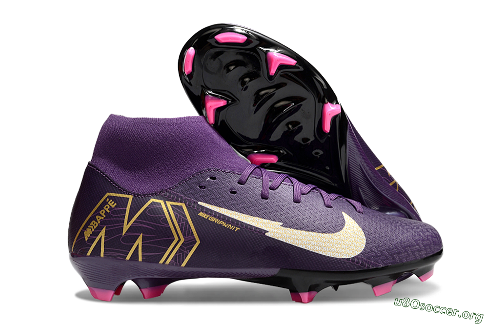 Nike Air Zoom Mercurial Superfly 10 Academy FG Football Boots - Purple/White/Gold 2