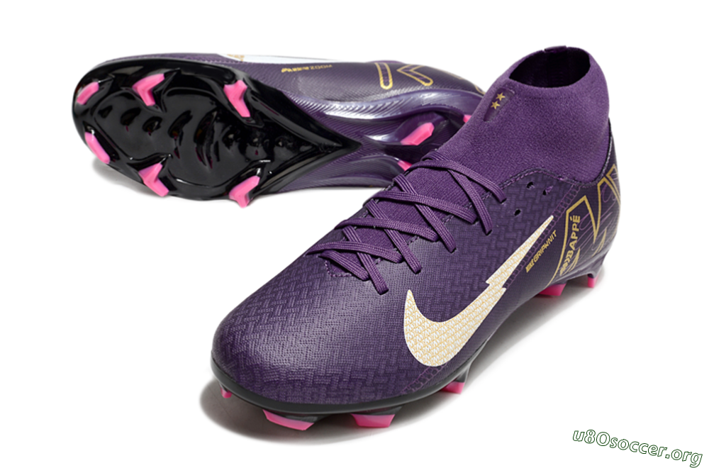 Nike Air Zoom Mercurial Superfly 10 Academy FG Football Boots - Purple/White/Gold 0