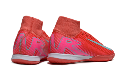 Nike Air Zoom Mercurial Superfly 10 Elite IC Football Shoes - Red/Jade/Pink