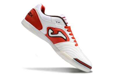 Joma Top Flex IC Football Shoes - White/Red/Black