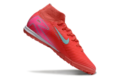 Nike Air Zoom Mercurial Superfly 10 Elite TF Football Shoes - Red/Jade/Pink