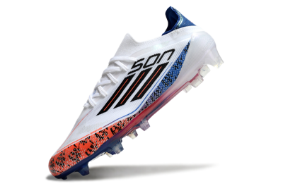 Adidas F50 Elite FG Football Boots - White/Red/Blue
