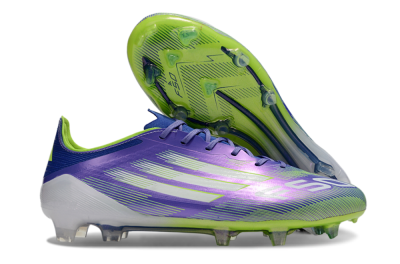 Adidas F50 Elite FG Football Boots - Purple/Yellow/White