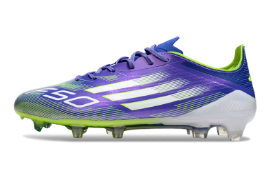 Adidas F50 Elite FG Football Boots - Purple/Yellow/White