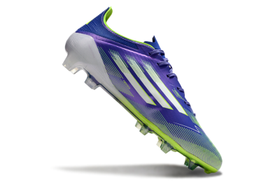 Adidas F50 Elite FG Football Boots - Purple/Yellow/White