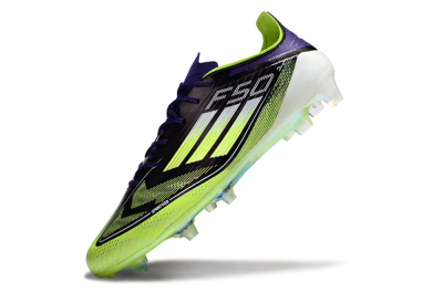 Adidas F50 Elite FG Football Boots - Purple/Yellow/White