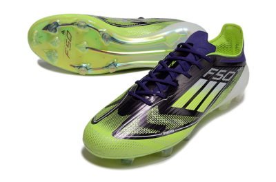 Adidas F50 Elite FG Football Boots - Purple/Yellow/White