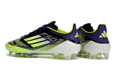 Adidas F50 Elite FG Football Boots - Purple/Yellow/White
