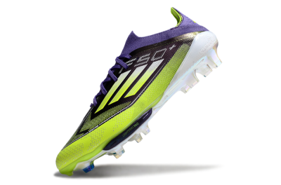 Adidas F50+ Elite Lightstrike Pro FG Football Boots - Purple/Yellow/White