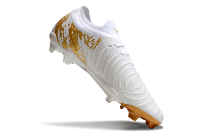 Nike Phantom GX Elite FG Football Boots - White/Gold