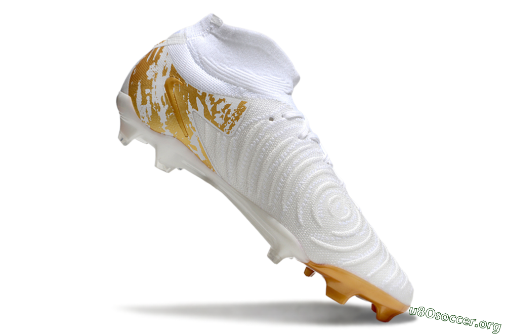 Nike Phantom Luna Elite NU FG Football Boots - White/Gold 4