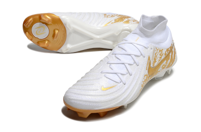 Nike Phantom Luna Elite NU FG Football Boots - White/Gold