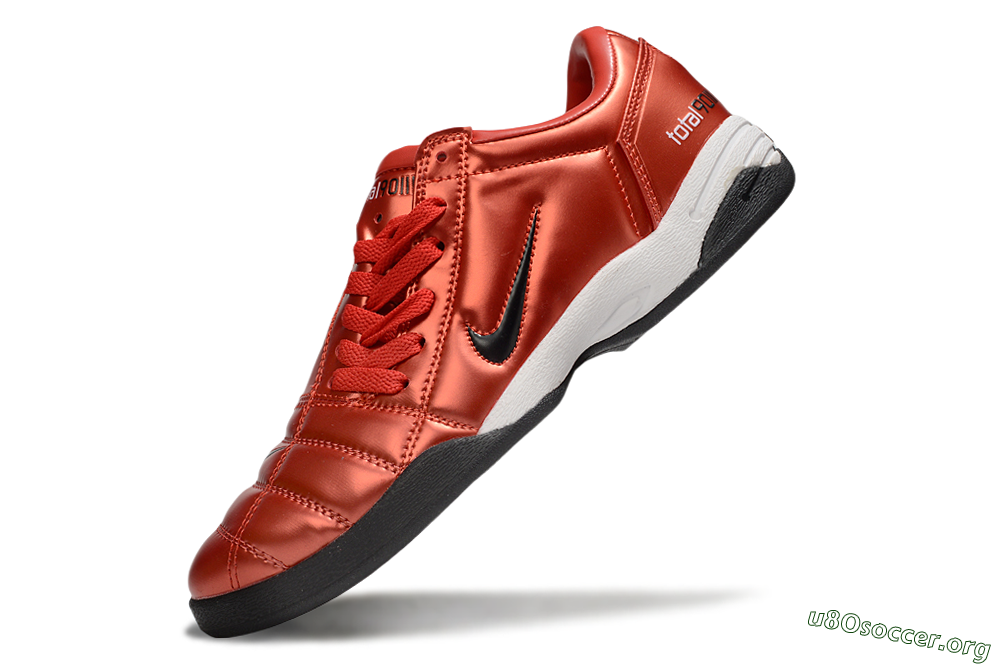 Nike Total 90 II IC Football Shoes - Red/White/Black 6