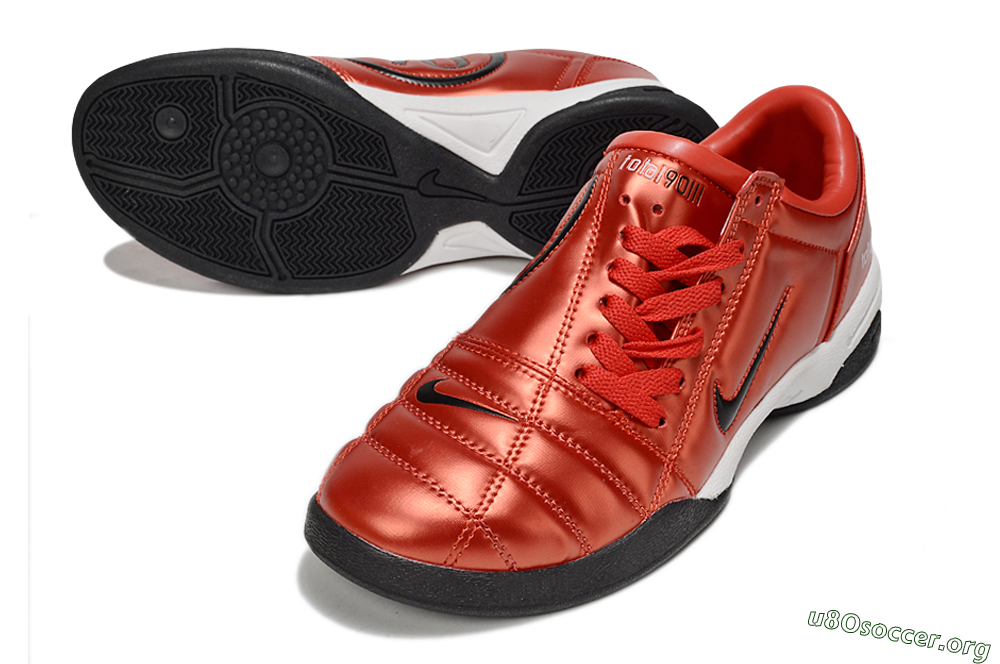 Nike Total 90 II IC Football Shoes - Red/White/Black 0