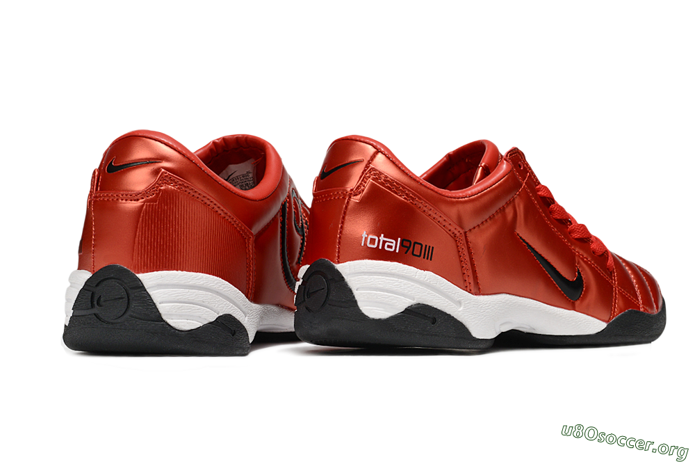 Nike Total 90 II IC Football Shoes - Red/White/Black 7
