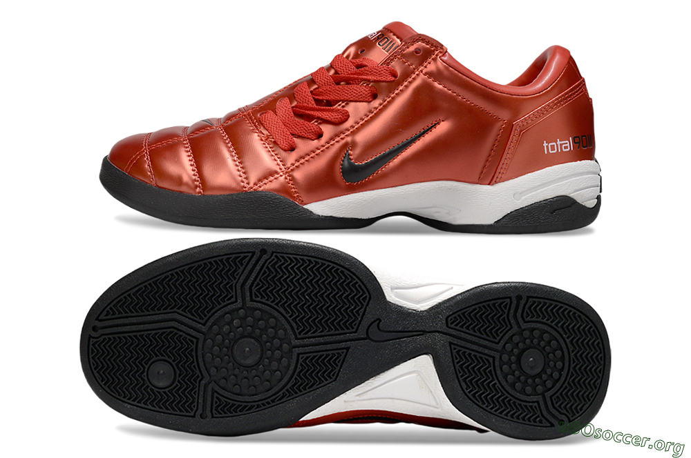 Nike Total 90 II IC Football Shoes - Red/White/Black 1