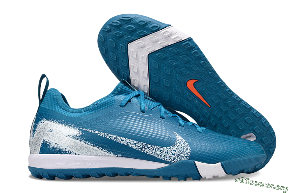 Nike Air Zoom Mercurial Vapor 16 Pro TF Football Shoes - Blue/White 2