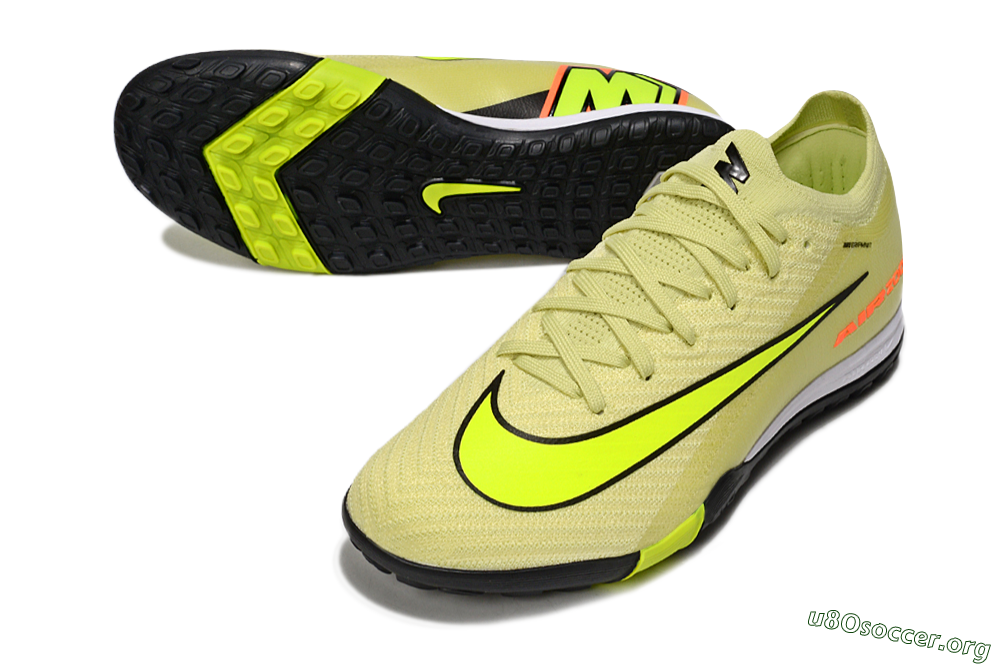 Nike Air Zoom Mercurial Vapor 16 Elite TF Football Shoes - Brown/Yellow/Black 0